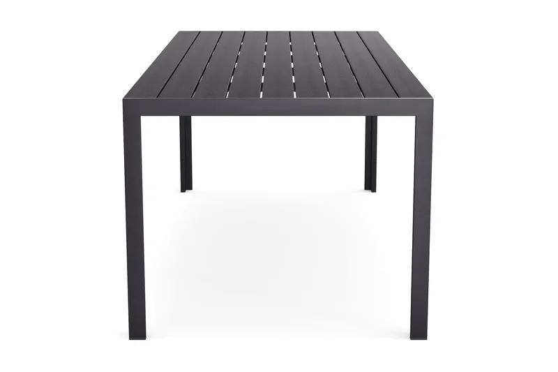 Siri Spisebord 90x205 cm - Svart - Hagemøbler - Hagebord - Spisebord ute