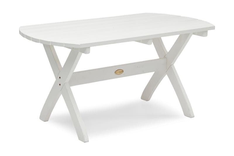 SOLVIK 80X140 - hvit lakkert - Spisebord ute