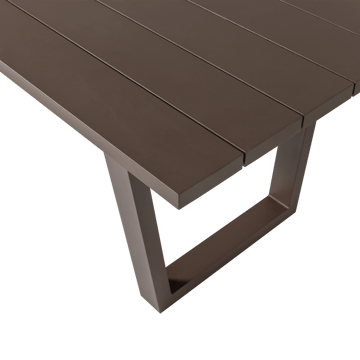 Spisebord Bear 240 cm utendørs - Brun - Hagemøbler - Hagebord - Spisebord ute