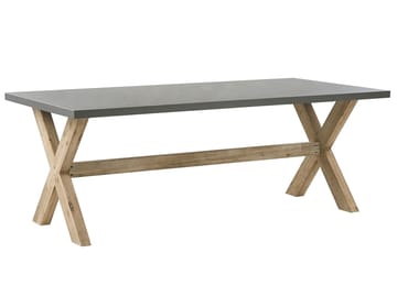 Spisebord Olbia 200 cm - Grå - Hagemøbler - Hagebord - Spisebord ute