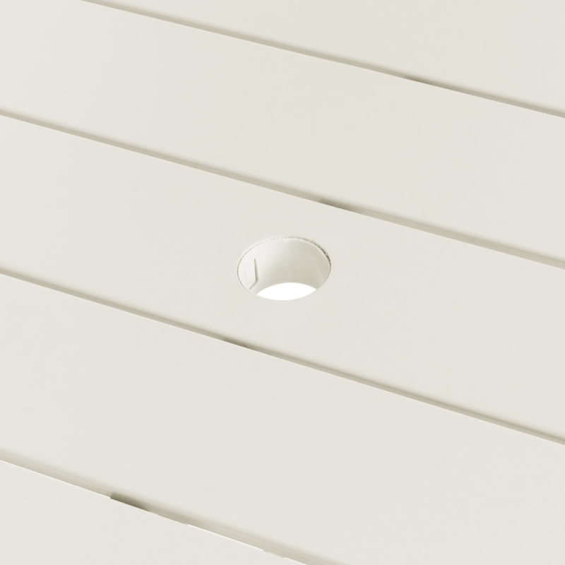 Spisebord Terenzo 160 cm - Lys beige - Hagemøbler - Hagebord - Spisebord ute
