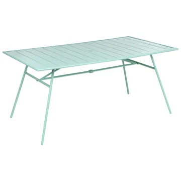 Spisebord Terenzo 160 cm - Mintgrønn - Hagemøbler - Hagebord - Spisebord ute