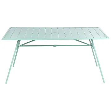 Spisebord Terenzo 160 cm - Mintgrønn - Hagemøbler - Hagebord - Spisebord ute