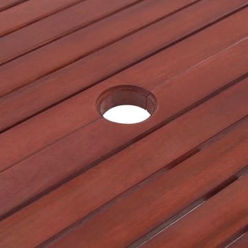 Spisebord Toscana 220 cm - Mørkerød - Hagemøbler - Hagebord - Spisebord ute