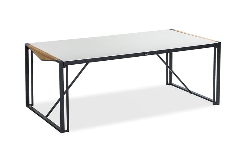Östermalm Spisebord 200x100 cm - Svart - Spisebord ute