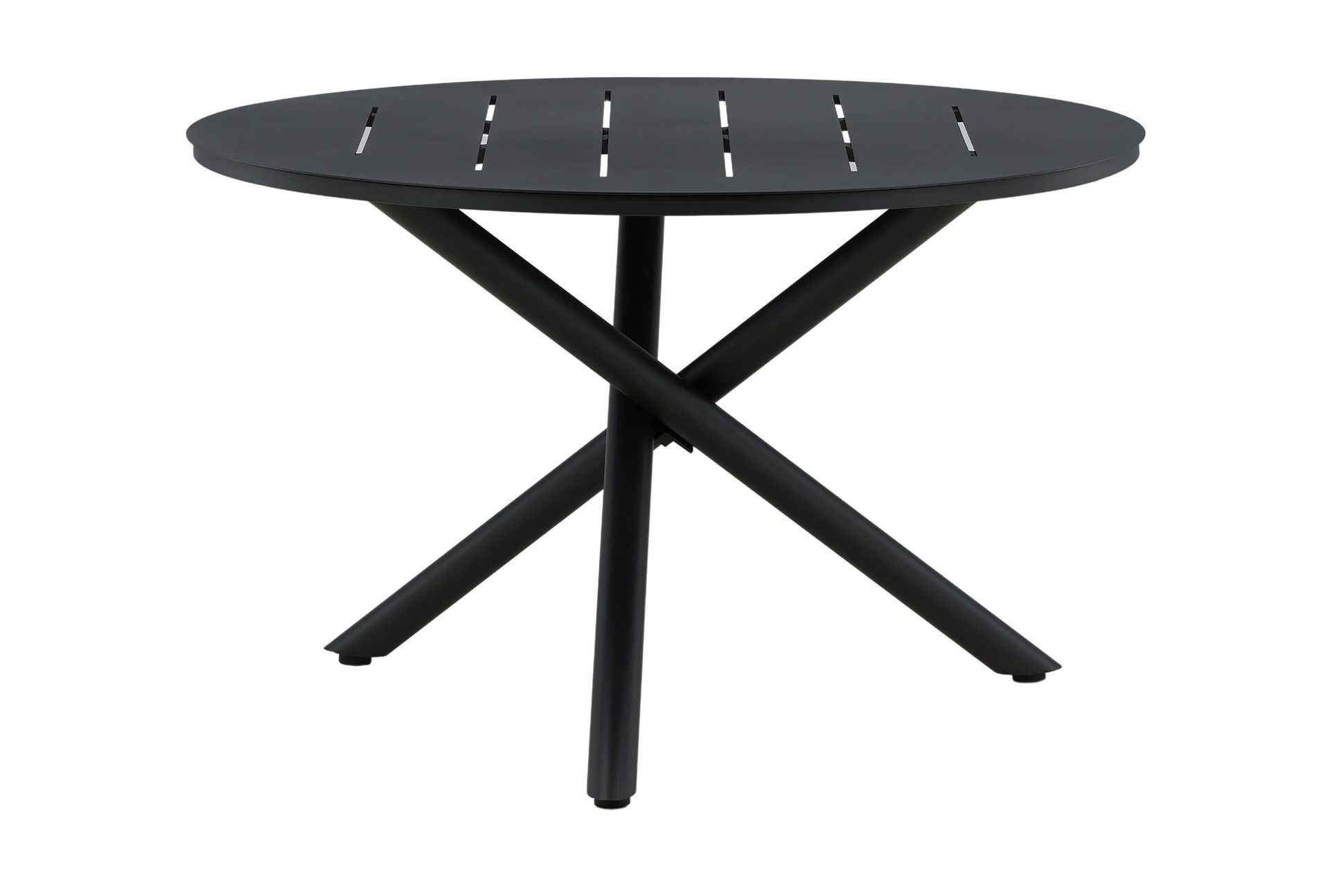 Alma Spisebord Rundt 120 cm Svart - Venture Home