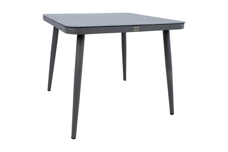 Andros Bord 90x90xH75 cm Grå - Hagemøbler - Hagebord - Spisebord ute