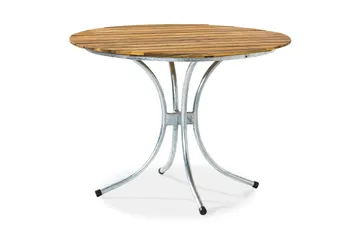 Arild Spisebord 110 cm Rundt - Akasie - Hagemøbler - Hagebord - Spisebord ute