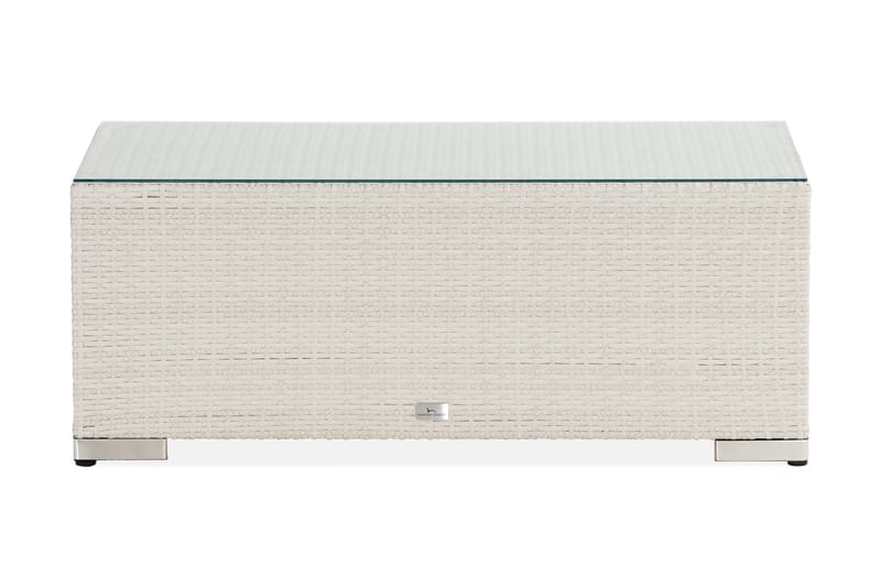 Bahamas Bord 113x58 cm - Hvit - Hagemøbler - Hagebord - Spisebord ute
