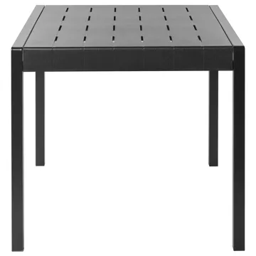 Spisebord utendørs Bartica 81x84 cm - Svart - Hagemøbler - Hagebord - Spisebord ute