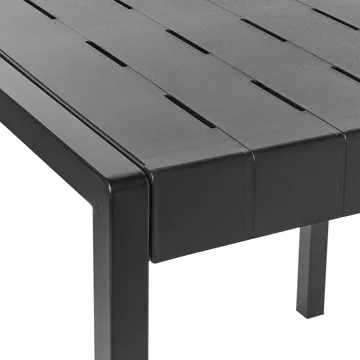 Spisebord utendørs Bartica 81x84 cm - Svart - Hagemøbler - Hagebord - Spisebord ute