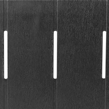 Spisebord utendørs Bartica 84x154 cm - Svart - Hagemøbler - Hagebord - Spisebord ute