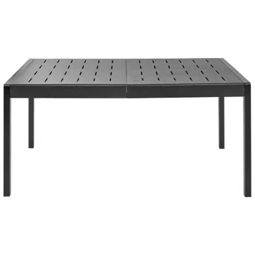 Spisebord utendørs Bartica 84x154 cm - Svart - Hagemøbler - Hagebord - Spisebord ute