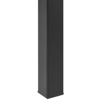 Spisebord utendørs Bartica 84x154 cm - Svart - Hagemøbler - Hagebord - Spisebord ute