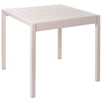 Spisebord utendørs Bartica 84x81 cm - Beige - Hagemøbler - Hagebord - Spisebord ute