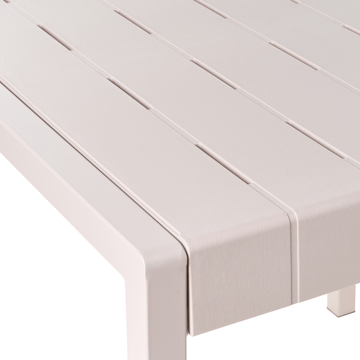 Spisebord utendørs Bartica 84x81 cm - Beige - Hagemøbler - Hagebord - Spisebord ute