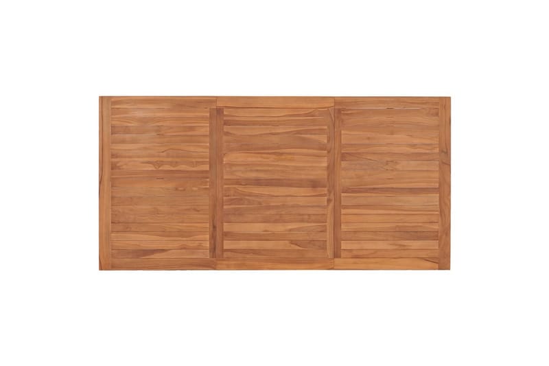 Bataviabord 200x100x75 cm heltre teak - Brun - Hagemøbler - Hagebord - Spisebord ute