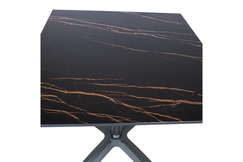 Beida Bord 70x70xH72 cm Grå - Hagemøbler - Hagebord - Spisebord ute