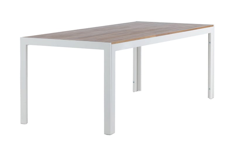 Bois Spisebord 200 cm Brun/Hvit - Venture Home - Spisebord ute