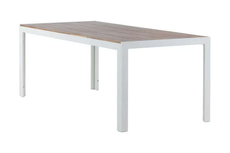 Bois Spisebord 200 cm - Brun/Hvit - Hagemøbler - Hagebord - Spisebord ute