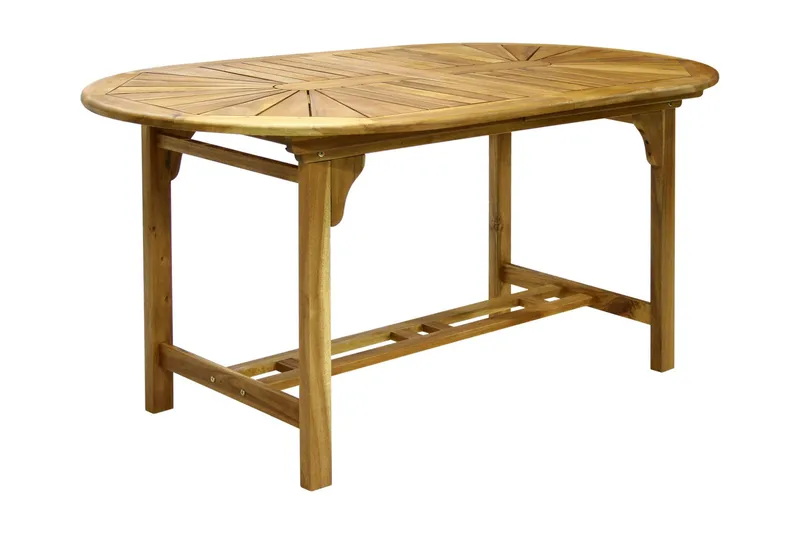Bord FINLAY 153 / 195x90xH72cm Forlengningsbar Akasie - Hagemøbler - Hagebord - Spisebord ute