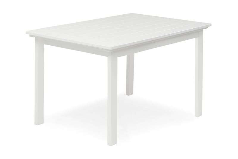 Bord Läckö 80x135 cm - Hvit - Spisebord ute