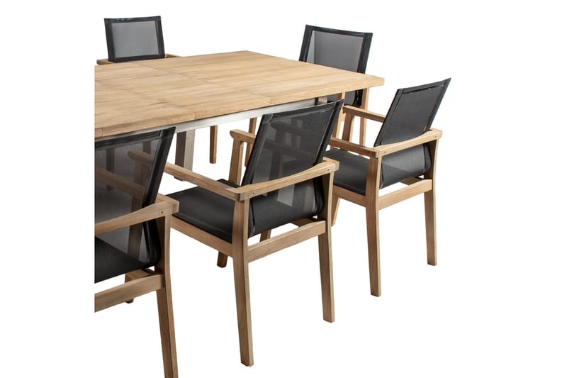 Bord NAUTICA 200/250 / 300x100xH76cm teak - Hagemøbler - Hagebord - Spisebord ute
