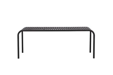 Borneo Spisebord 200 cm - Svart - Hagemøbler - Hagebord - Spisebord ute