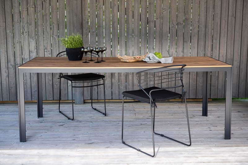 Break Spisebord 205 cm - Brun - Hagemøbler - Hagebord - Spisebord ute