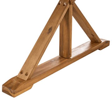 Spisebord utendørs Calabritto 90 cm 180 cm akasietre - Brun - Hagemøbler - Hagebord - Spisebord ute