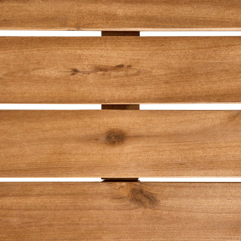 Spisebord utendørs Calabritto 90 cm 180 cm akasietre - Brun - Hagemøbler - Hagebord - Spisebord ute