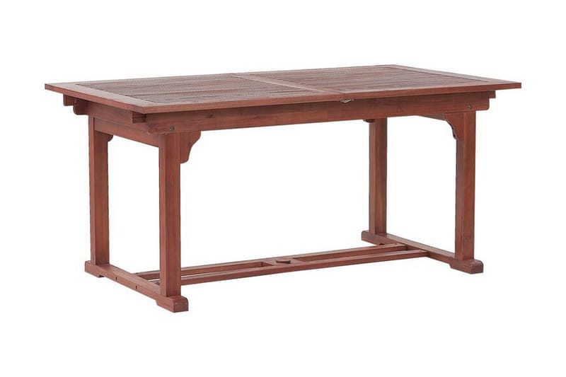 Canneto Forlengningsbart Spisebord 160 cm - Natur/Akacia - Spisebord ute
