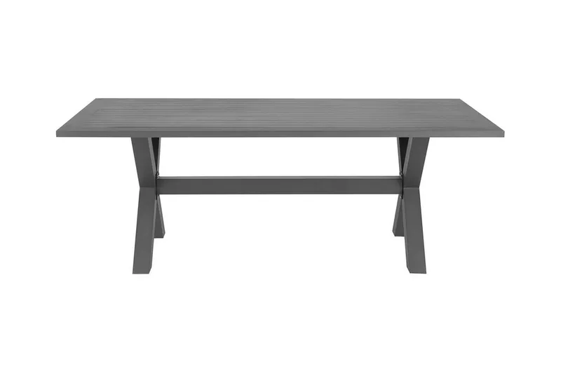 Cascais Hagebord 200 cm, Grå