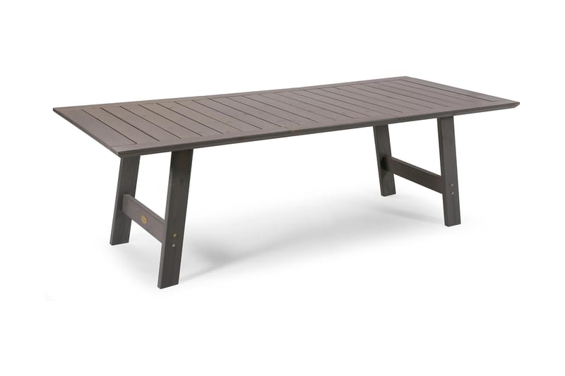 CECILIA BORD 100X165(225/285)CM GRÅ - grålasert furu - Hagemøbler - Hagebord - Spisebord ute
