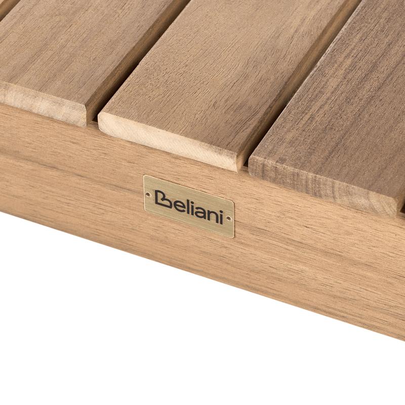 Spisebord utendørs Chioggia 90x180 cm akasietre - Brun - Hagemøbler - Hagebord - Spisebord ute