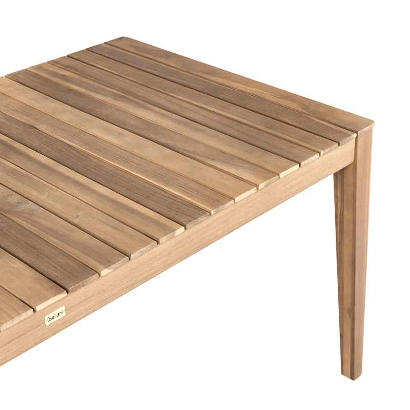 Spisebord utendørs Chioggia 90x180 cm akasietre - Brun - Hagemøbler - Hagebord - Spisebord ute