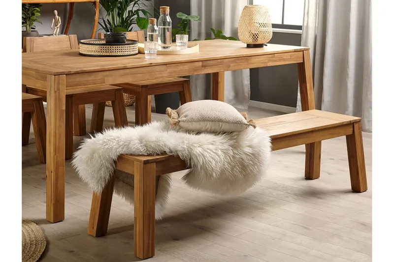 Coteto Spisebord 210 cm - Akasie - Hagemøbler - Hagebord - Spisebord ute