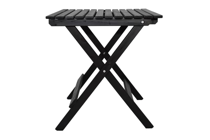 Edilma Klaffebord 65 cm - Kaffesvart - Hagemøbler - Hagebord - Spisebord ute