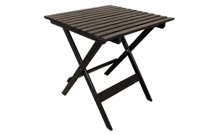 Edilma Klaffebord 65 cm - Kaffesvart - Hagemøbler - Hagebord - Spisebord ute