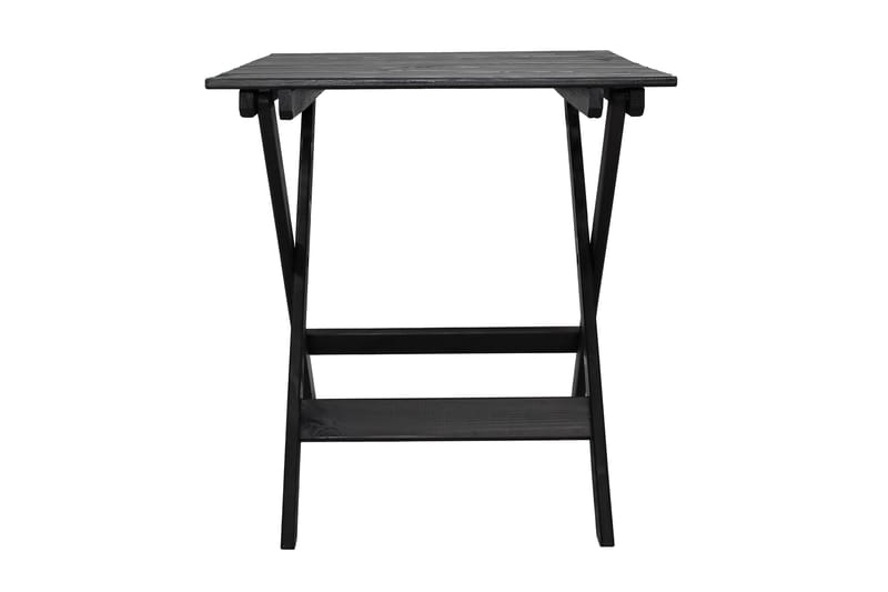 Edilma Klaffebord 65 cm - Kaffesvart - Hagemøbler - Hagebord - Spisebord ute
