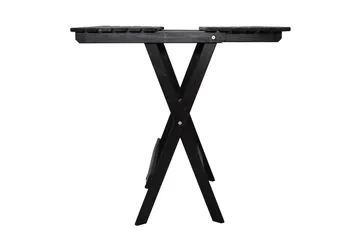 Edilma Klaffebord 65 cm - Kaffesvart - Hagemøbler - Hagebord - Spisebord ute