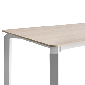Spisebord utendørs Feletto 180 cm 90 cm Stein - Beige/hvit - Hagemøbler - Hagebord - Spisebord ute
