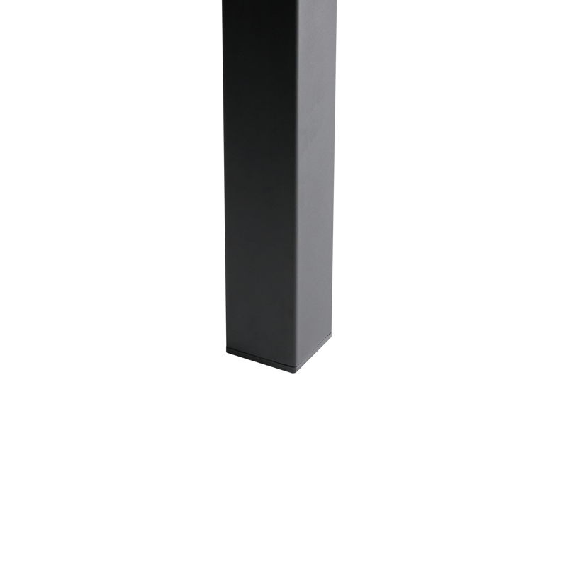Spisebord utendørs Feletto 90x180 cm Stein - Svart - Hagemøbler - Hagebord - Spisebord ute