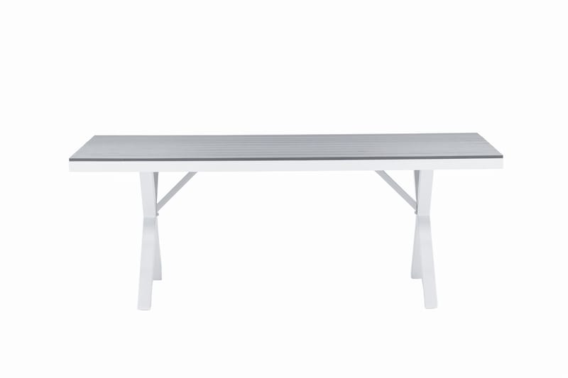 Garcia Spisebord 200 cm - Grå - Hagemøbler - Hagebord - Spisebord ute