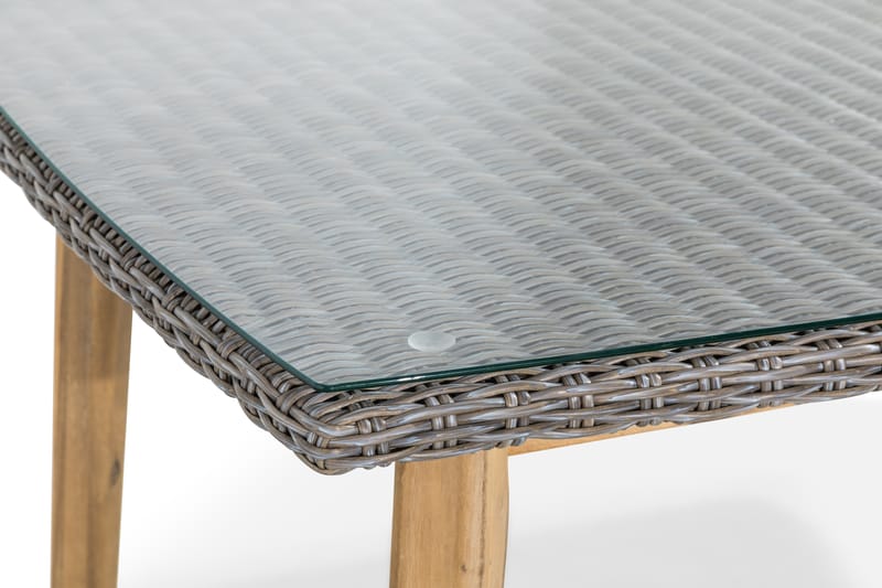 Gasell Spisebord 200x100 cm - Akasie/Natur - Spisebord ute