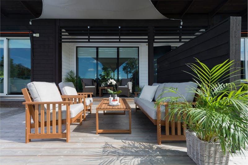 Gotland Bord 60X120 Termobehandlet - Ask - Hagemøbler - Hagebord - Spisebord ute