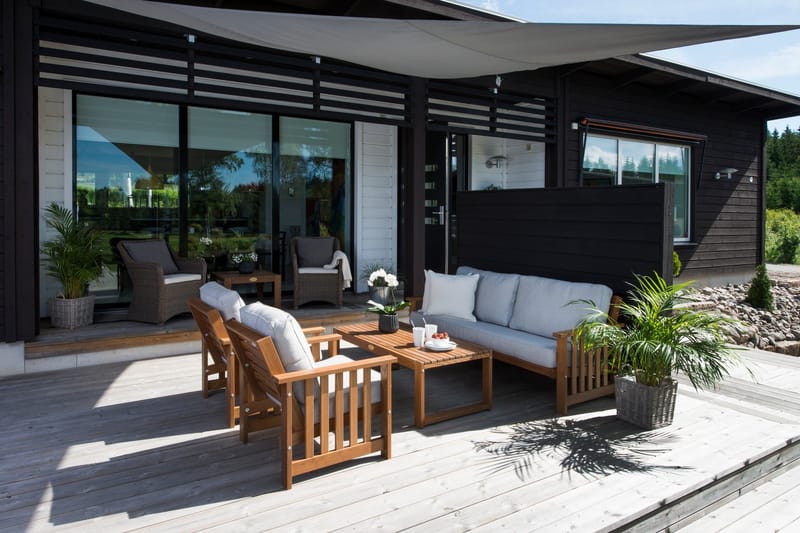 Gotland Bord 60X120 Termobehandlet - Ask - Hagemøbler - Hagebord - Spisebord ute