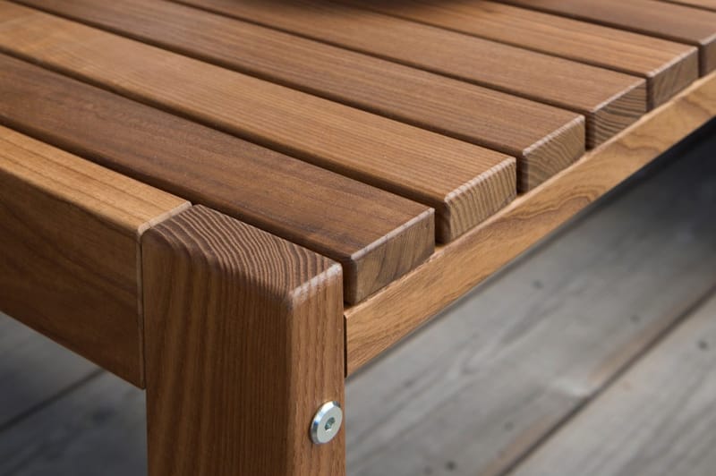 Gotland Bord 60X120 Termobehandlet - Ask - Hagemøbler - Hagebord - Spisebord ute