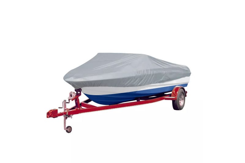 Grå båtpressening (L 427-488 cm B 229 cm) - Hagemøbler - Hagebord - Spisebord ute
