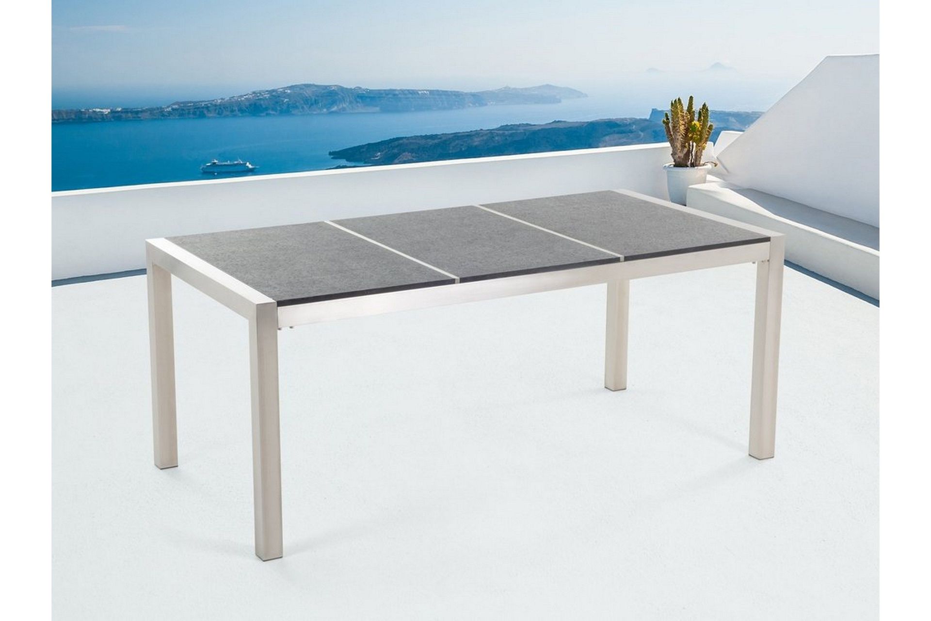 Grosseto Hagebord 180 cm - Grå